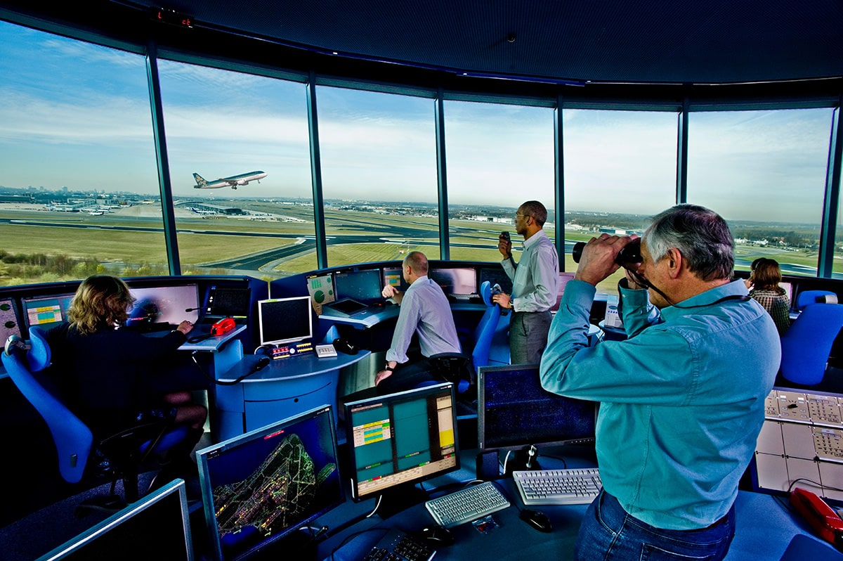 air traffic control tower