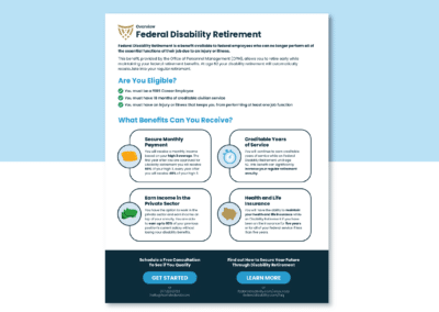 Federal Disability Retirement Overview